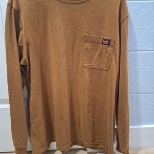 Wrangler Men's Brown Long Sleeve Shirt